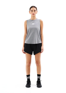 P.E Nation 'Crossover Marle Air Form Tank' - Grey Marle
