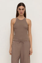 Assembly Label 'Tabitha Rib Tank' - Dark Sand