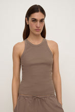 Assembly Label 'Tabitha Rib Tank' - Dark Sand
