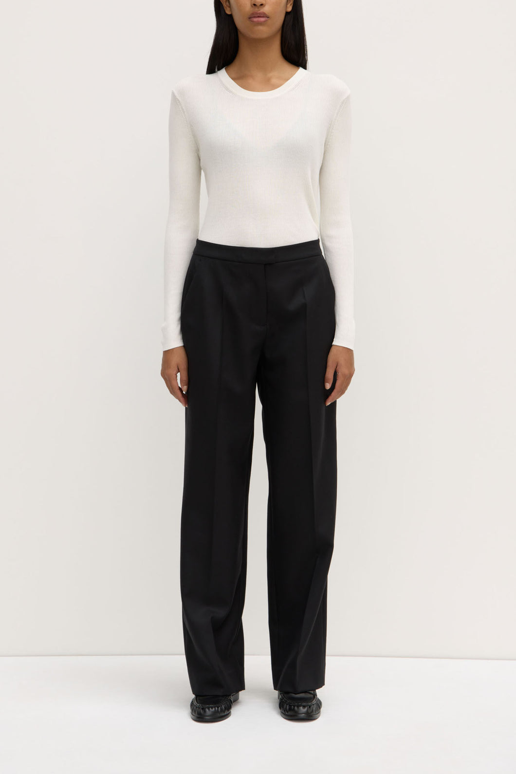 Assembly Label 'Tamara Wool Pant' - Black