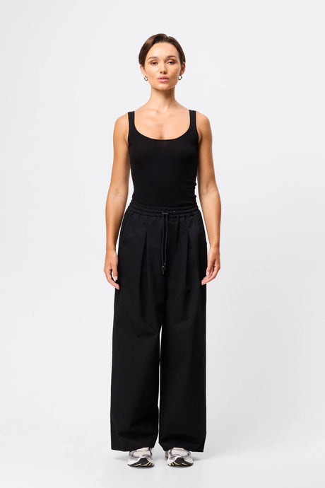 Mossman 'Tied Down Pant' - Black