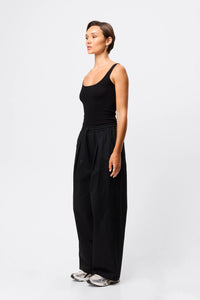 Mossman 'Tied Down Pant' - Black