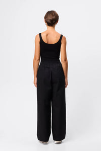 Mossman 'Tied Down Pant' - Black