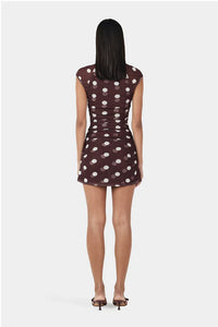 Ownley 'Vespa Mini Dress' - Pinot Polka