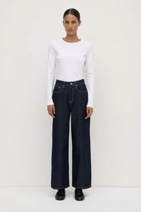 Assembly Label 'Wide Leg Jean' - Rise