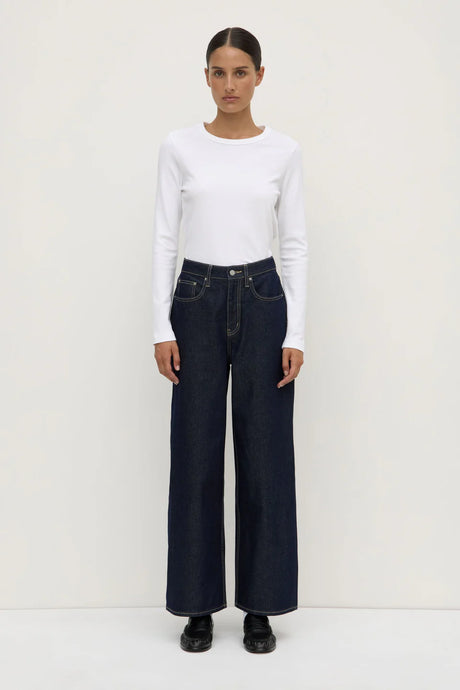 Assembly Label 'Wide Leg Jean' - Rise