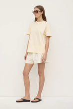 Assembly Label 'Womens Organic Base Tee' - Butter