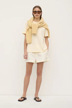 Assembly Label 'Womens Organic Base Tee' - Butter