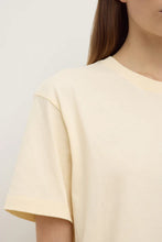Assembly Label 'Womens Organic Base Tee' - Butter