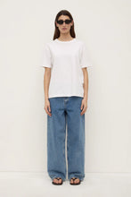 Assembly Label ' Womens Organic Base Tee ' -  White