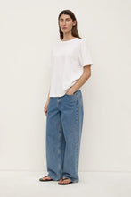 Assembly Label ' Womens Organic Base Tee ' -  White