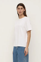 Assembly Label ' Womens Organic Base Tee ' -  White