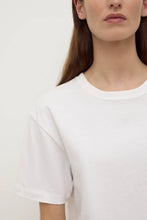 Assembly Label ' Womens Organic Base Tee ' -  White