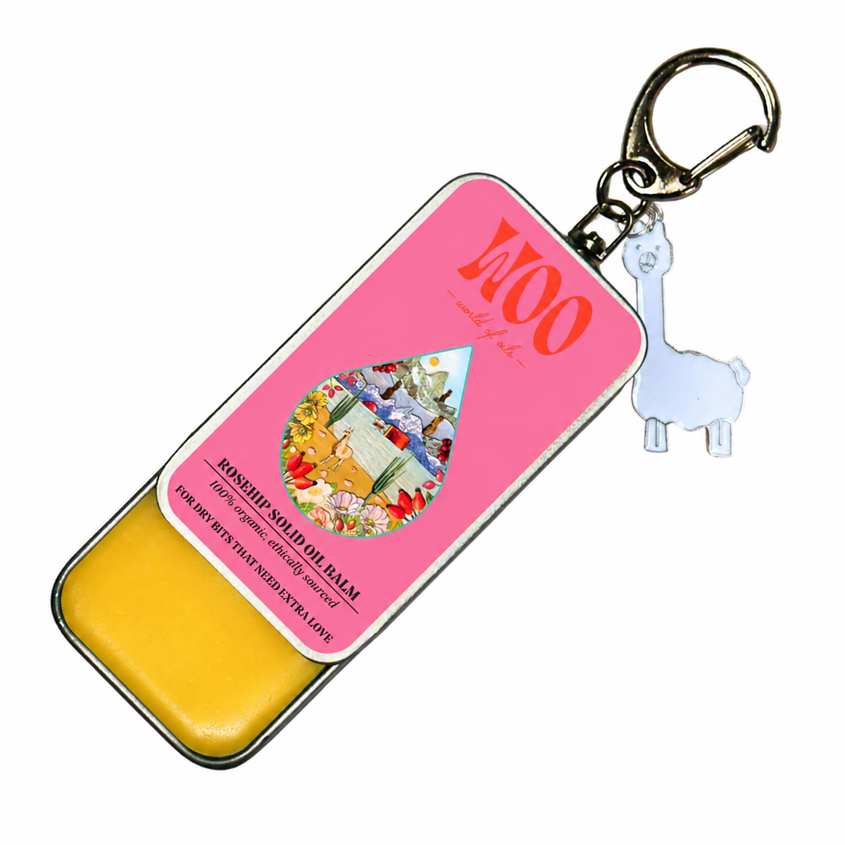 WOO™ Rosehip Solid Oil Balm for Face, Body & Hair