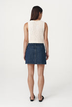 Rowie ' Alfred Mini Skirt' - Washed Indigo