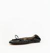 Alias Mae Fyfe Ballet Flats in Black Leather — the Alias Mae Fyfe Ballet Flats bring a polished, feminine finish to an everyday footwear staple, featuring a softly ruched silhouette and delicate bow detail.
