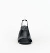 Alias Mae Jackie Slingback Heels in Black Oily Crinkle Leather — the Alias Mae Jackie Slingback Heels bring a sleek, sophisticated edge to your occasion wardrobe, featuring an open toe and elegant slingback silhouette.