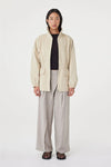 Arcaa Amari Jacket in Beige — meet the cozy, textured layer your capsule wardrobe has been begging for.