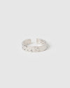 Arms of Eve Eros Textured Ring Medium in Silver — the organic, sculptural statement your daily ring stack has been waiting for.