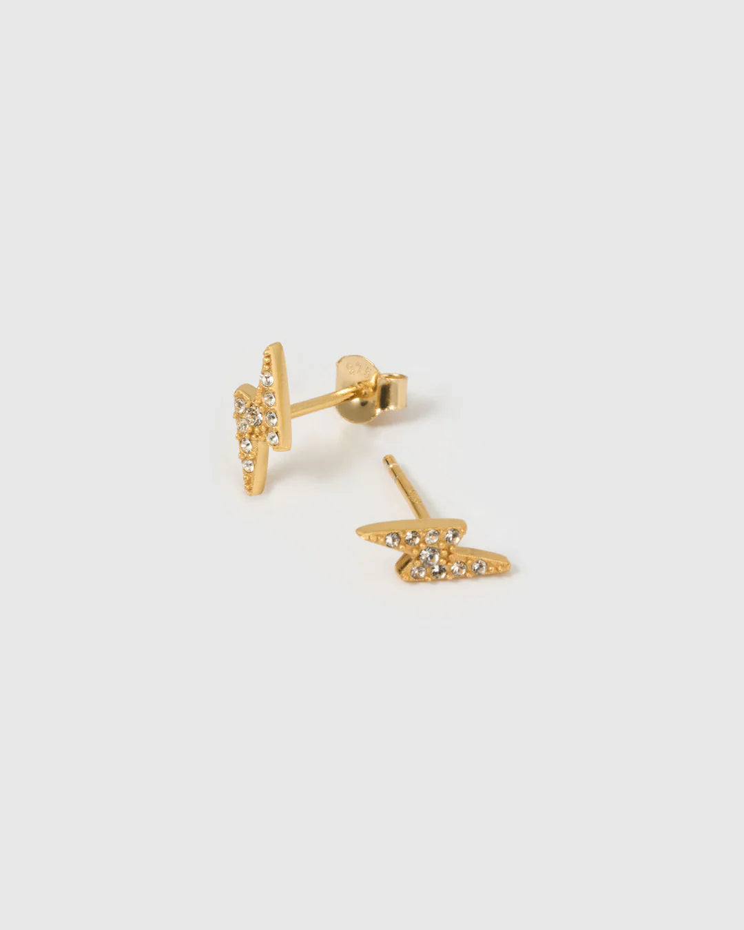 Arms of Eve Lightning Stud Earrings — bold and beautiful, the Lightning Studs bring an electrifying touch of shine to your look.