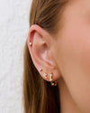 Arms of Eve Lightning Stud Earrings — bold and beautiful, the Lightning Studs bring an electrifying touch of shine to your look.