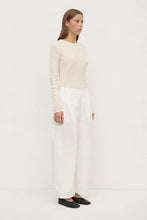 Lola Barrel Pants White