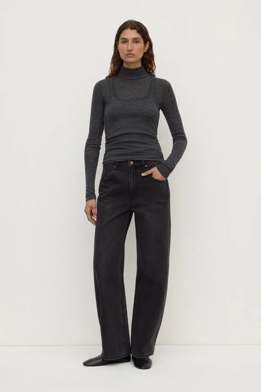 Assembly Label Nora Merino Wool Layered Turtleneck — the winter layer you will actually want to wear.