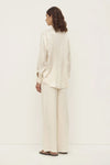 Assembly Label Pippa Silk Pant in Cream — an elevated everyday essential with a beautifully fluid silhouette, the Assembly Label Pippa Silk Pants in Cream bring understated luxury to relaxed and occasion styling.