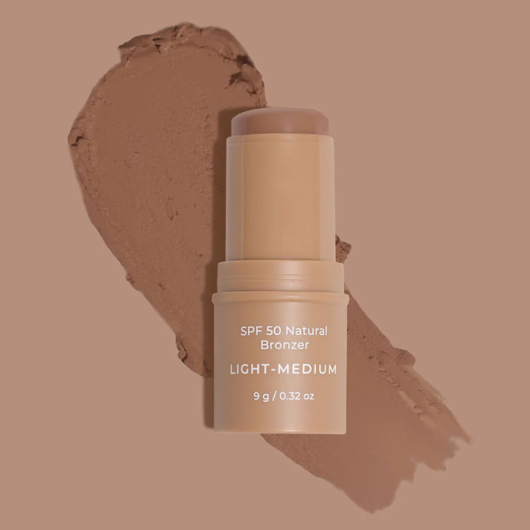 Avocado Zinc SPF 50 Bronzer Light -Medium — get that sun-kissed radiance without the sun damage.