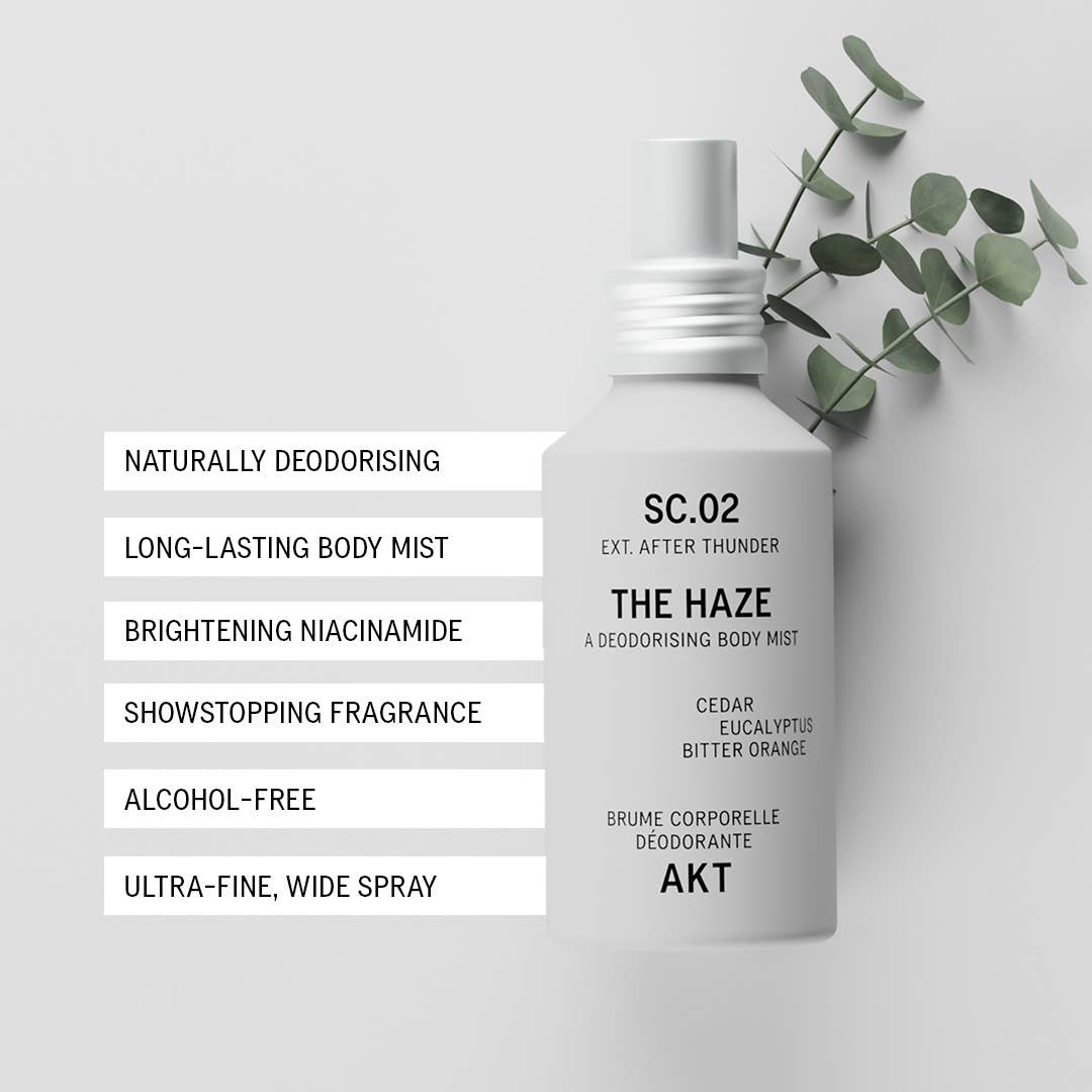 The Haze Deodorising Body Mist SC.02 After Thunder