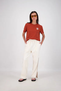 Jasmine Alexa 'Back Home Tshirt - Tobacco