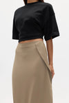 Bayse Brand Ebony Skirt in Dune — a refined seasonal staple with a clean, versatile silhouette, the Bayse Brand Ebony Skirt in Dune brings a polished yet relaxed feel to everyday dressing.