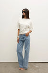 Bayse Brand Lex Tee in White — the elevated seasonal staple your capsule wardrobe has been waiting for.