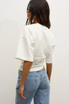 Bayse Brand Lex Tee in White — the elevated seasonal staple your capsule wardrobe has been waiting for.