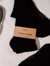 Bed & Butter Seamless Bamboo Socks Crew in Black — bamboo Socks 2.0 is here! Made from premium bamboo, these socks will keep your feet comfy all day long.