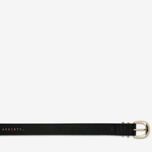 Status Anxiety 'Let It Be' Belt - Black/Gold