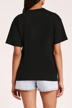 Nude Lucy 'Organic Boyfriend Tee' - Black