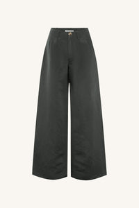 Rowie 'Carlotta Silk Linen Wide Pants' - Iron