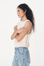 Rowie ' Catalina Knit Tank ' - Creme