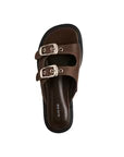 Alias Mae 'Ellis' - Choc Oily Leather