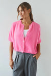Charli London Emme Cardigan in Petunia — the elevated seasonal staple your capsule wardrobe has been waiting for.