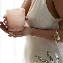Himalayan Salt Margarita Glasses: Set of 2 / Pink