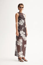 Elka Collective 'Lilian Maxi Dress '- Chocolate Floral Print