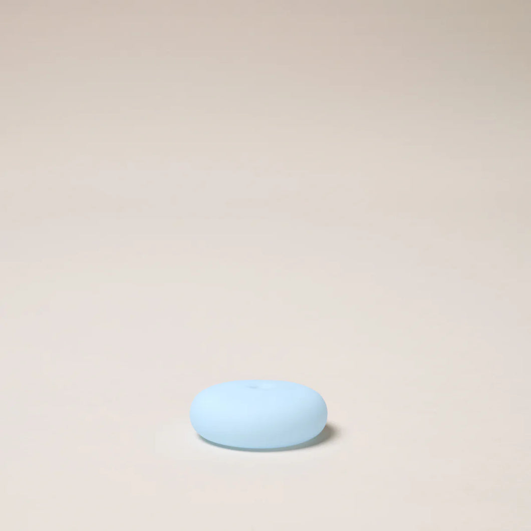 Gentle Habits 'Frosted Glass Incense Holder' - Blue