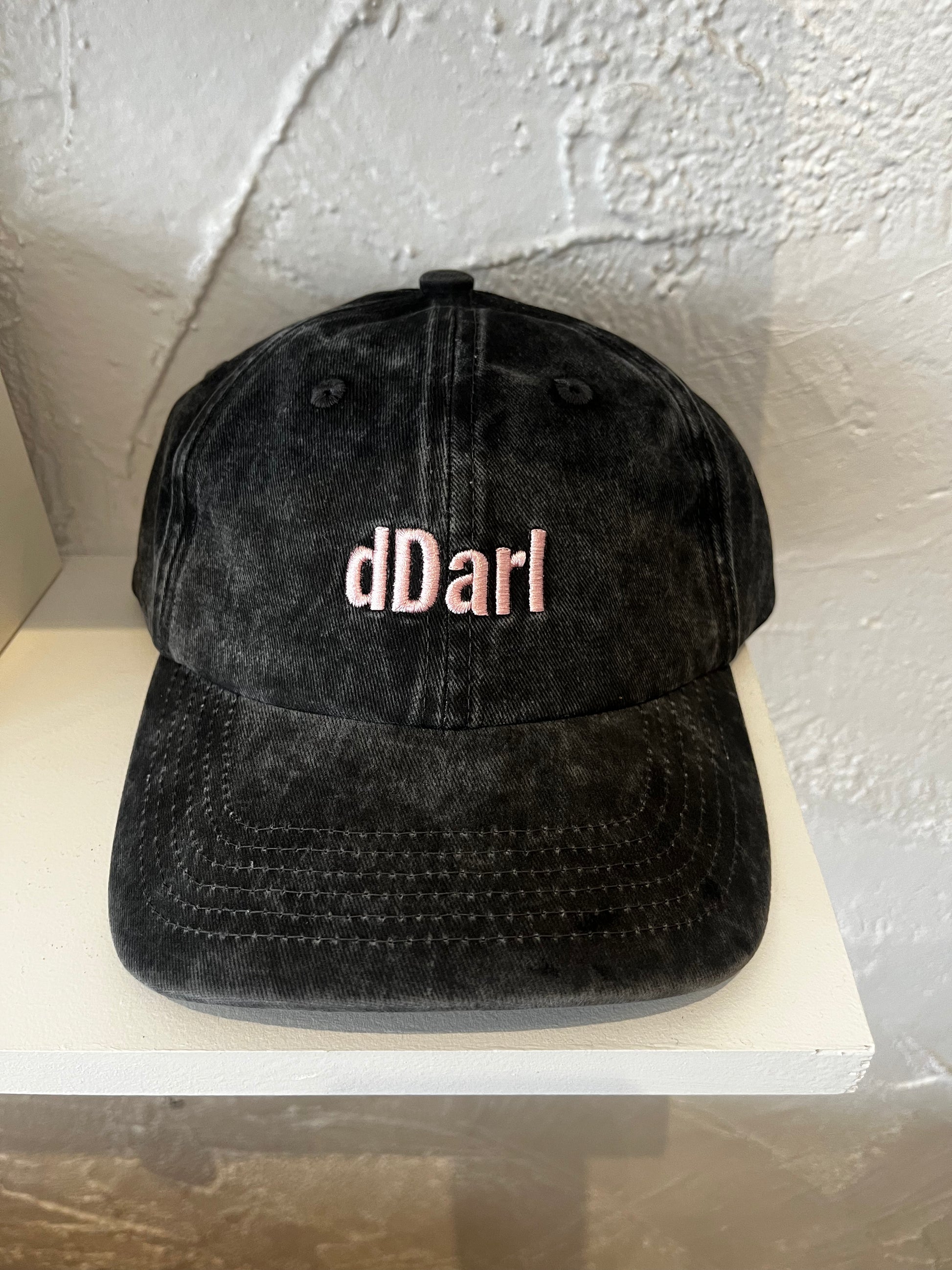 dDarl Dad Cap Adults in Washed Black — dDarl Dad Cap - Washed Black Fits Adults Designed in Australia 100% cotton Made in China