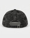 dDARL Dad Cap Mini in Washed Black, flat lay, angle 4