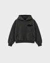 dDARL dDARLS Only Black Hoodie in Black, front flat lay with chest logo