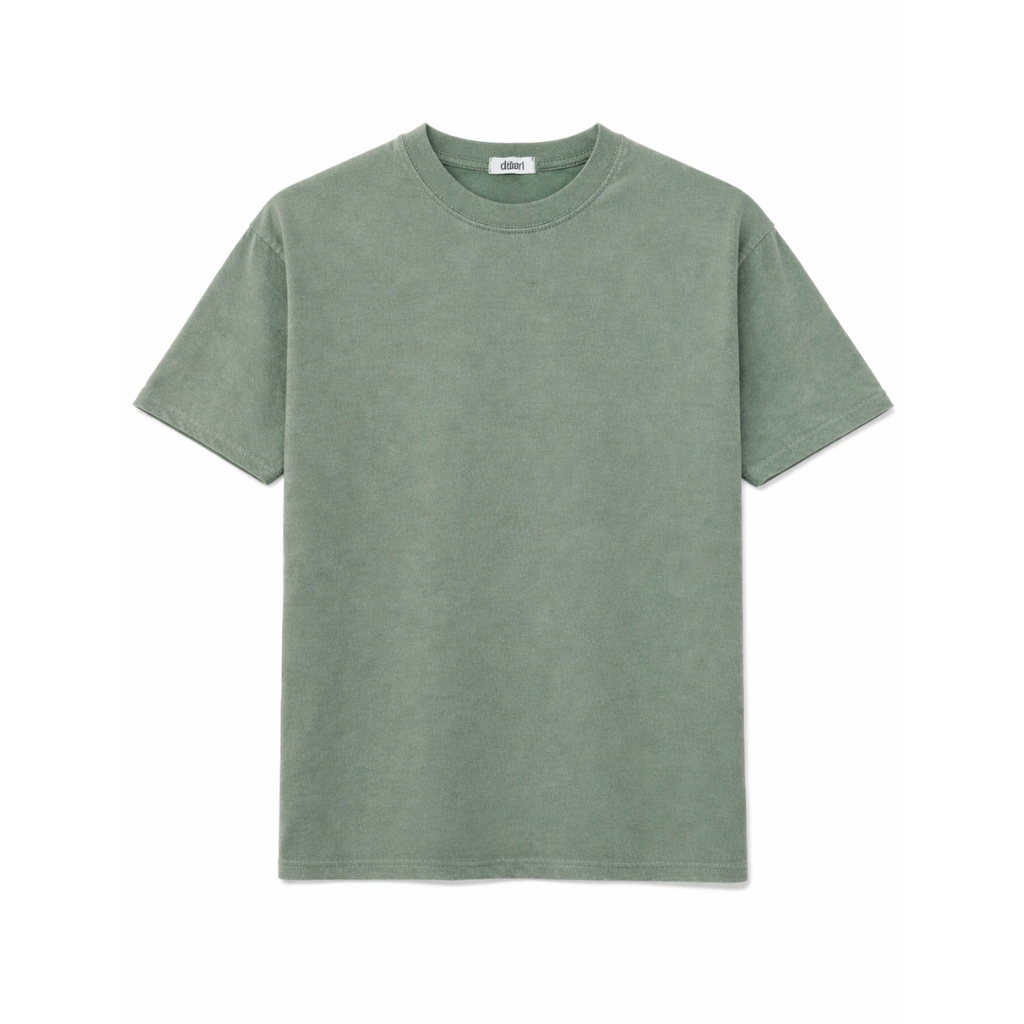 dDarl Everyday Tee in Washed Green — the dDARL Everyday Tee in Washed Green is built on the same trusted fit and premium quality as our core styles, just stripped back to its most versatile form.