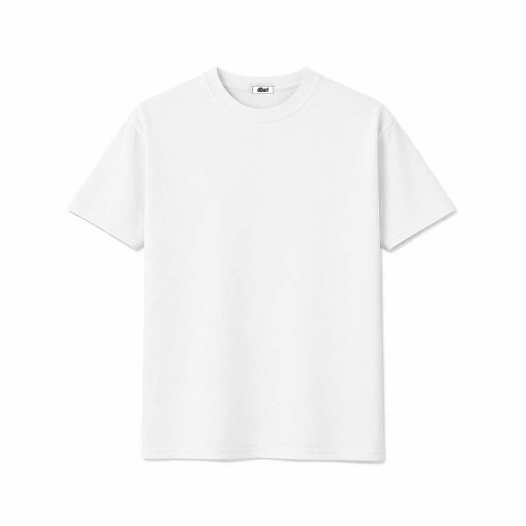 dDarl Everyday Tee in White — the dDARL Everyday Tee in White is built on the same trusted fit and premium quality as our core styles, just stripped back to its most versatile form.