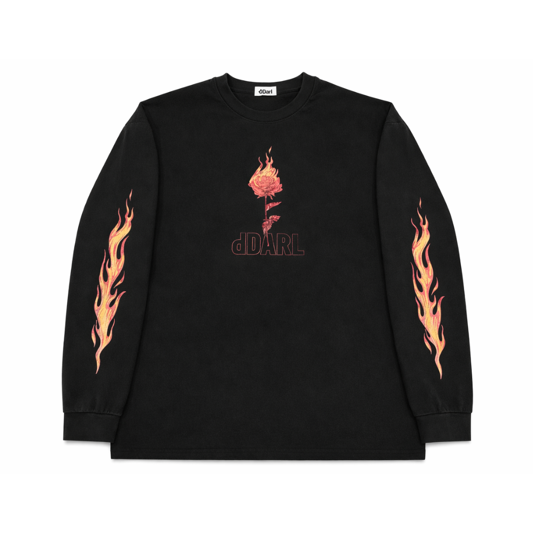 dDarl Tour LS Tee — a statement tee with a vintage feel, the dDARL Tour Tee is designed in an oversized fit with a soft, washed finish for that lived-in look.